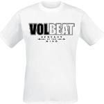 Weiße Volbeat Herrenbandshirts Größe M 