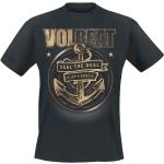 Schwarze Volbeat Rundhals-Ausschnitt Herrenbandshirts Größe 5 XL für Festivals 