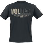 Schwarze Volbeat Rundhals-Ausschnitt Herrenbandshirts Größe 4 XL für Festivals 