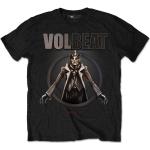 Schwarze Volbeat Bandshirts Größe L 