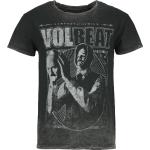 Graue Volbeat Rundhals-Ausschnitt Herrenbandshirts Größe XXL für Festivals 