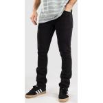 Schwarze Streetwear Volcom Skinny Jeans aus Denim für Herren Weite 29, Länge 30 