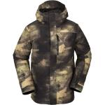 Camouflage Wasserdichte Atmungsaktive Gore Tex Gore-Tex-Jacken mit Reißverschluss mit Kapuze für Herren Größe L 