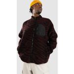 Braune Streetwear Volcom Zip Hoodies & Sweatjacken aus Polyester für Herren Größe XL 