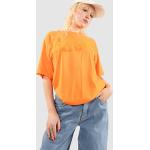 Reduzierte Orange Streetwear Volcom Pistol T-Shirts aus Baumwolle für Damen Größe XS 