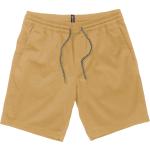 Beige Streetwear Volcom Stretch-Shorts für Herren Größe M für den für den Sommer 