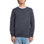 Reduzierte Marineblaue Streetwear Volcom Uperstand Rundhals-Ausschnitt Herrensweatshirts Größe M für den für den Herbst 