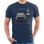 Marineblaue Volkswagen Volkswagen / VW Golf T-Shirts für Herren Größe S 