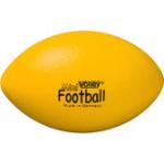 VOLLEY Mini Football aus Schaumstoff / Softball mit Elefantenhaut, gelb, 23 cm
