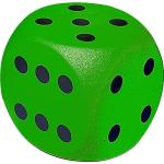 Schaumstoff Würfel 16cm - grün, Schaumstoff Würfel, Würfel für Spiele, Spiele & Geschenke