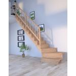 Hellbraune Treppengeländer & Handläufe aus Massivholz 