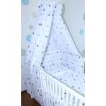 Blaue Himmel für Baby- & Kinderbetten aus Baumwolle 