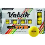Volvik Volvik VIVID Golfbälle, yellow