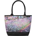 VON LILIENFELD Handtasche Claude Monet Der Garten Kunst Motiv Blumen Shopper Maße L42 x H30 x T15 cm Strandtasche Henkeltasche Büro