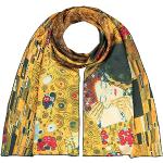 Bunte Romantische VON LILIENFELD Gustav Klimt Seidenschals aus Seide für Damen 
