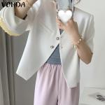 Violette Kurzärmelige V-Ausschnitt Kurzarmblusen mit Knopf aus Polyester Handwäsche für Damen Größe 5 XL für Partys für den für den Sommer 
