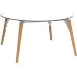 Weiße Vondom Faz Runde Lounge Tische 140 cm Breite 100-150cm, Höhe 100-150cm, Tiefe 50-100cm 