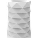 Reduzierte Weiße 50 cm Vondom Marquis Runde Pflanzkübel & Blumentöpfe 50 cm aus Kunststoff Outdoor 