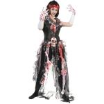 Schwarze Funny Fashion Horror-Kostüme für Damen Einheitsgröße 
