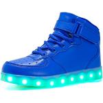 Blaue LED Schuhe & Blink Schuhe für Kinder Größe 26 