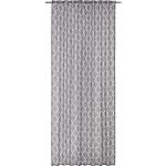 Vorhang mit Gardinenband Alea grau 140x255 cm