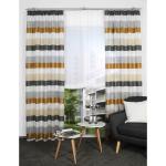 Goldene Home Wohnideen Gardinen mit Kräuselband aus Textil 