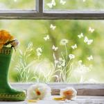 Ilka Parey wandtattoo-welt Fensterbilder Ostern mit Elfenmotiv 