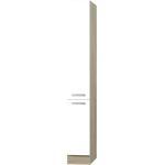 Vorratsschrank Carrara - weiß - 30 cm - 207 cm - 60 cm - Schränke > Küchenschränke > Hochschränke