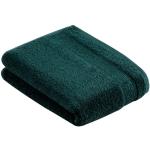 Dunkelgrüne VOSSEN Badehandtücher & Badetücher aus Baumwolle maschinenwaschbar 67x140 