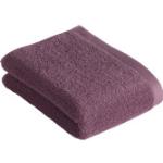 Mauvefarbene VOSSEN Badehandtücher & Badetücher aus Baumwolle 67x140 