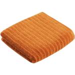 Orange VOSSEN Handtücher aus Baumwolle maschinenwaschbar 50x100 