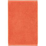 Orange Unifarbene VOSSEN Handtücher aus Baumwolle 40x60 