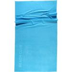 Blaue VOSSEN Beach Club Strandtücher aus Baumwolle 100x180 