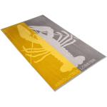 Gelbe VOSSEN Strandtücher aus Baumwolle 100x180 