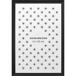 Schwarze Moderne Bilderrahmen matt aus Acrylglas bruchsicher 60x40 