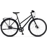 vsf fahrradmanufaktur T-500 Shimano Alfine 8-G Trekking Bike Ebony matt | 28" Damen Trapez 45cm