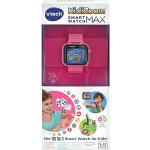 Pinke Vtech Kidizoom Smartwatches mit LCD-Zifferblatt mit Schrittzähler für Kinder 