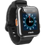 Schwarze Vtech Kidizoom Smartwatches aus Kunststoff mit LCD-Zifferblatt mit Kamera mit Kunststoff-Uhrenglas 