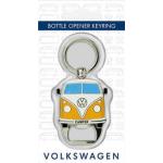 VW Bulli T1 Schlüsselanhänger mit Flaschenöffner gelb