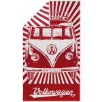 Rote Volkswagen / VW Badehandtücher & Badetücher aus Baumwolle 90x160 