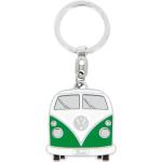 Grüne Volkswagen / VW Bulli / T1 Schlüsselanhänger & Taschenanhänger aus Metall 