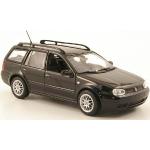 VW Golf IV Variant, schwarz, Modellauto, Fertigmodell, I-Minichamps 1:43