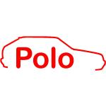 Rote Volkswagen / VW Polo Herrenpoloshirts & Herrenpolohemden 