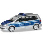 Spur H0 Herpa Volkswagen / VW Touran Polizei Modelleisenbahnen 