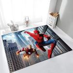 Spiderman Kinderteppiche matt aus Stoff maschinenwaschbar 
