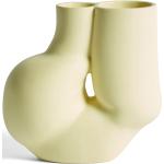 Gelbe 20 cm Hay Organische Vasen & Blumenvasen 20 cm aus Steingut 