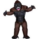 Braune Widmann Gorilla-Kostüme & Affen-Kostüme Einheitsgröße 