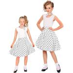 Reduzierte Weiße Gepunktete Widmann 50er Jahre Kostüme für Kinder 