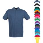 Elegante Henbury Herrenpoloshirts & Herrenpolohemden aus Baumwolle Größe 5 XL 
