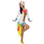Weiße Meme / Theme Einhorn Einhorn-Kostüme & Pferdekostüme aus Polyester für Damen Größe M 